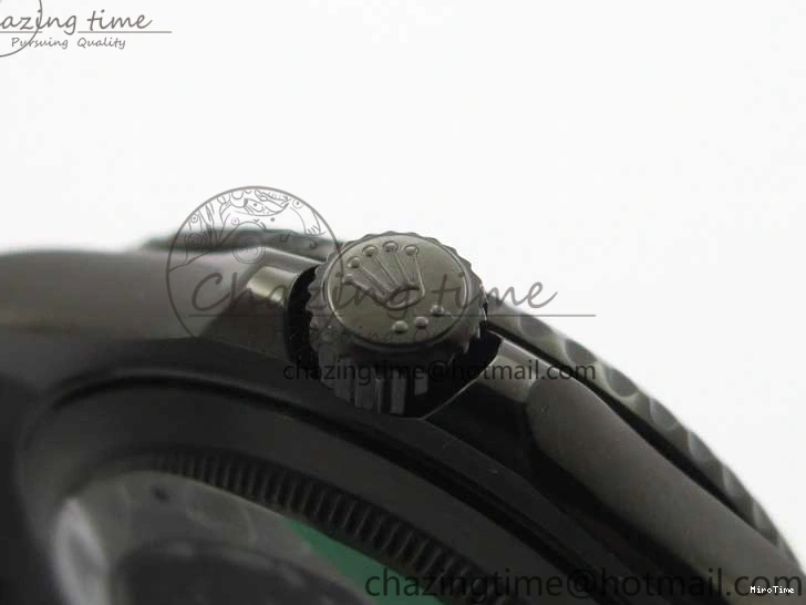 MiroTime 0901 EasyCare Yacht-Master 116622 DLC VRF Best Edition Black Dial on DLC Bracelet VR 2918